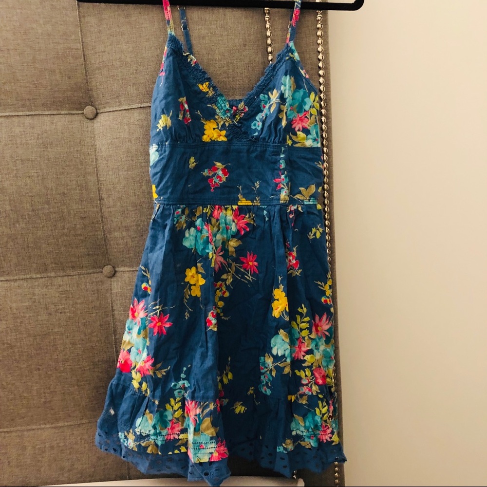 Holister floral summer sun dress